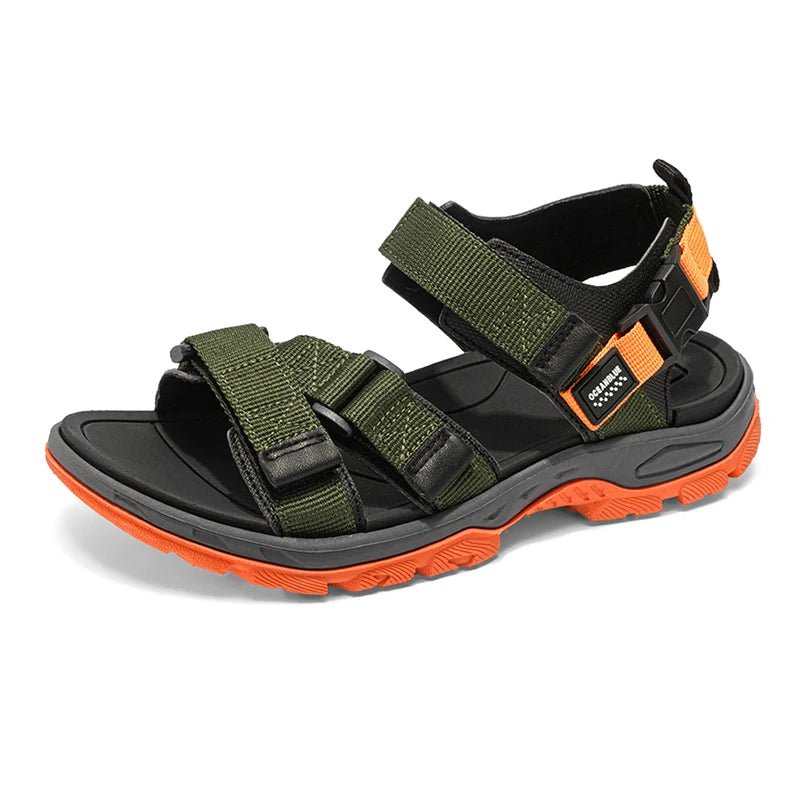 Summer Men's Sandals Trendy Casual Outdoor Sport Shoes for Holidays Beach Breathable Wear - Resistant Hiking & Walking Sandals - memorylane shop