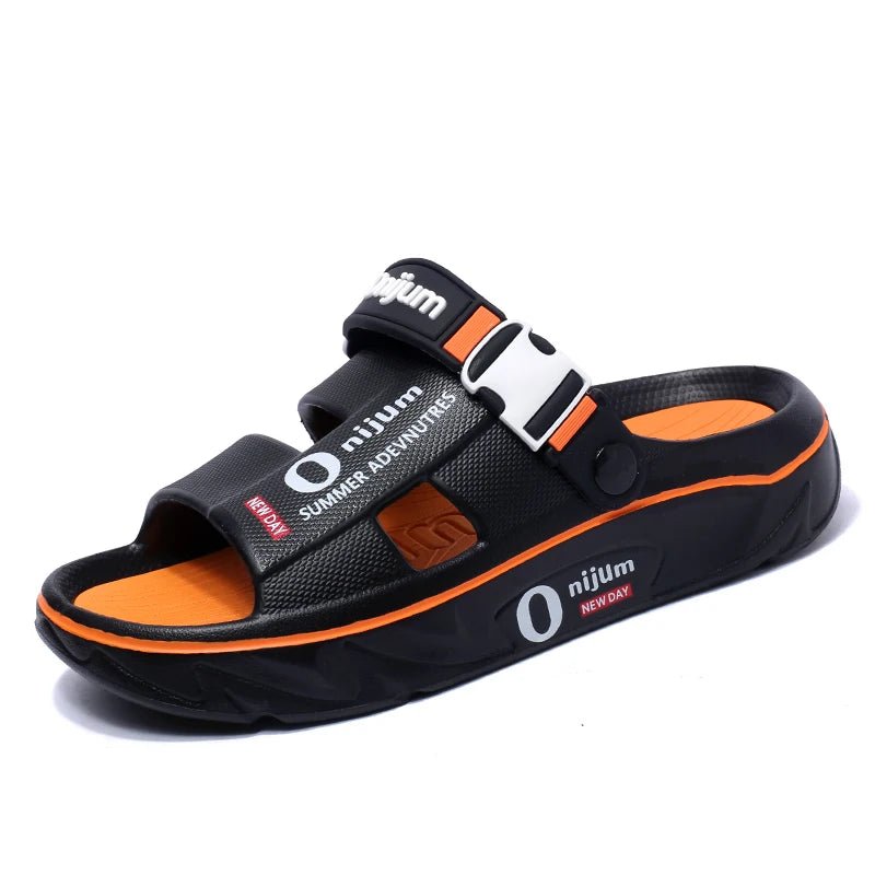 Summer Sandals for Men and Women, Dual - Use Beach Shoes, Soft - Soled Anti - Odor Slippers - memorylane shop