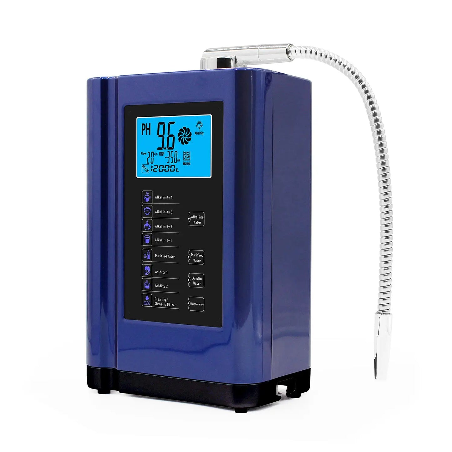 Alkaline Water Ionizer Hydrogen Generator Machine Purifier,Produces Ph 3.5 - 10.5 Alkaline Acid Water Water Filter System For Home - memorylane shop