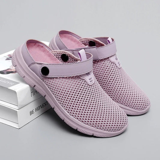 Summer Sandals for Women Breathable Beach Sandals Slippers Fashion Garden Clog Aqua Shoes Trekking Wading Shoes Plus Size 35 - 44 - memorylane shop