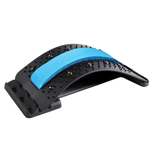  3-Level Adjustable Back Stretcher & Lumbar Massager — 88 Acupoint Spine Relief Device Back Massager memorylane shop