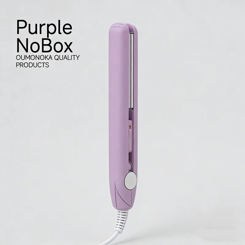 3 - in - 1 Hair Straightener for Hair Mini Flat Iron Styling Tools & Appliances Brush Beard Salon Hair Curler Professional Hot Comb - memorylane shop