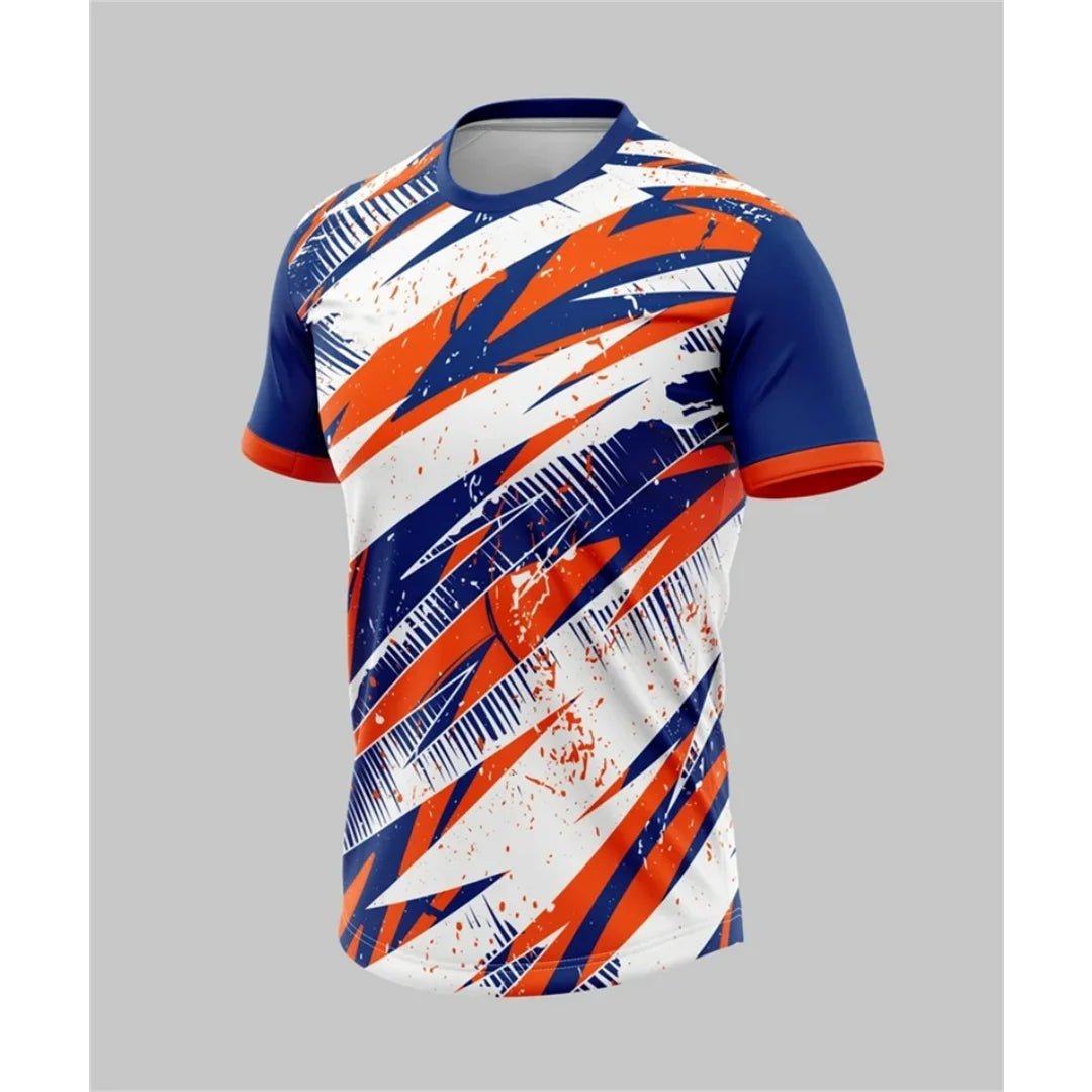 Football Badminton Tennis Jerseys Outdoor Sports T-shirts 3d Printing Summer Dry Quickly Men's T-Shirt Kid's Clothing Tee - memorylane shop