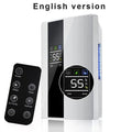 2 in 1 Dehumidifier and Air Purifier Moisture Absorber Household Mute Bedroom Basement Remote Control Timing External Water Pipe - memorylane shop