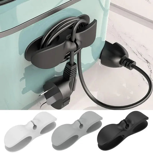  Cable & Cord Organizer Clips — Traceless Plug Holder, Wire Management for Home & Office Cable Organizer memorylane shop