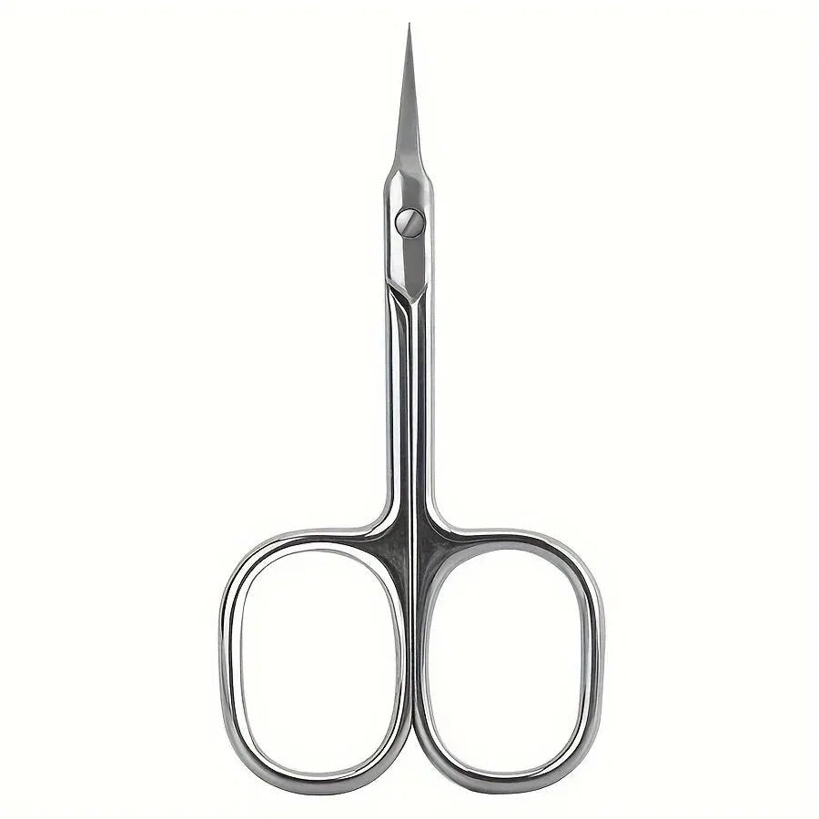 Dead Skin Remover Stainless Steel Curved Tip Thin Blade Cuticle Scissors Nail Clippers Trimmer Manicure Tools Eyebrow Tools - memorylane shop
