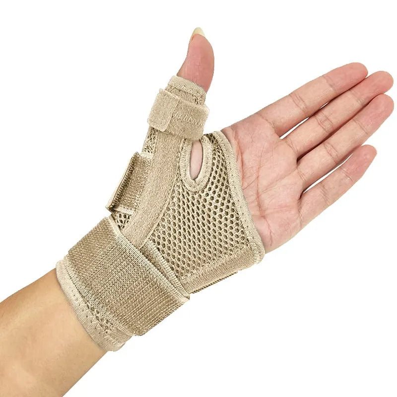 Flexible Splint Wrist Thumb Support Brace for Tendonitis Arthritis Breathable Thumb Protector Guard Fits Right and Left Hand - memorylane shop