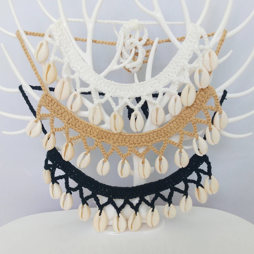 Summer Women Simple Seashell Anklet Chain Crochet Bohemian Foot Jewelry Beach Anklets On Foot Bracelets - memorylane shop