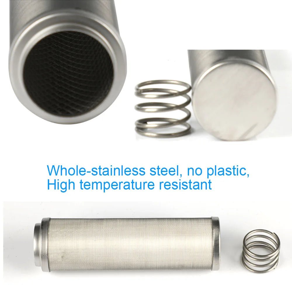Hot Water siphon backwash Prefilter Purifier system 40micron stainless steel mesh copper Cover whole house Pre - filter - memorylane shop