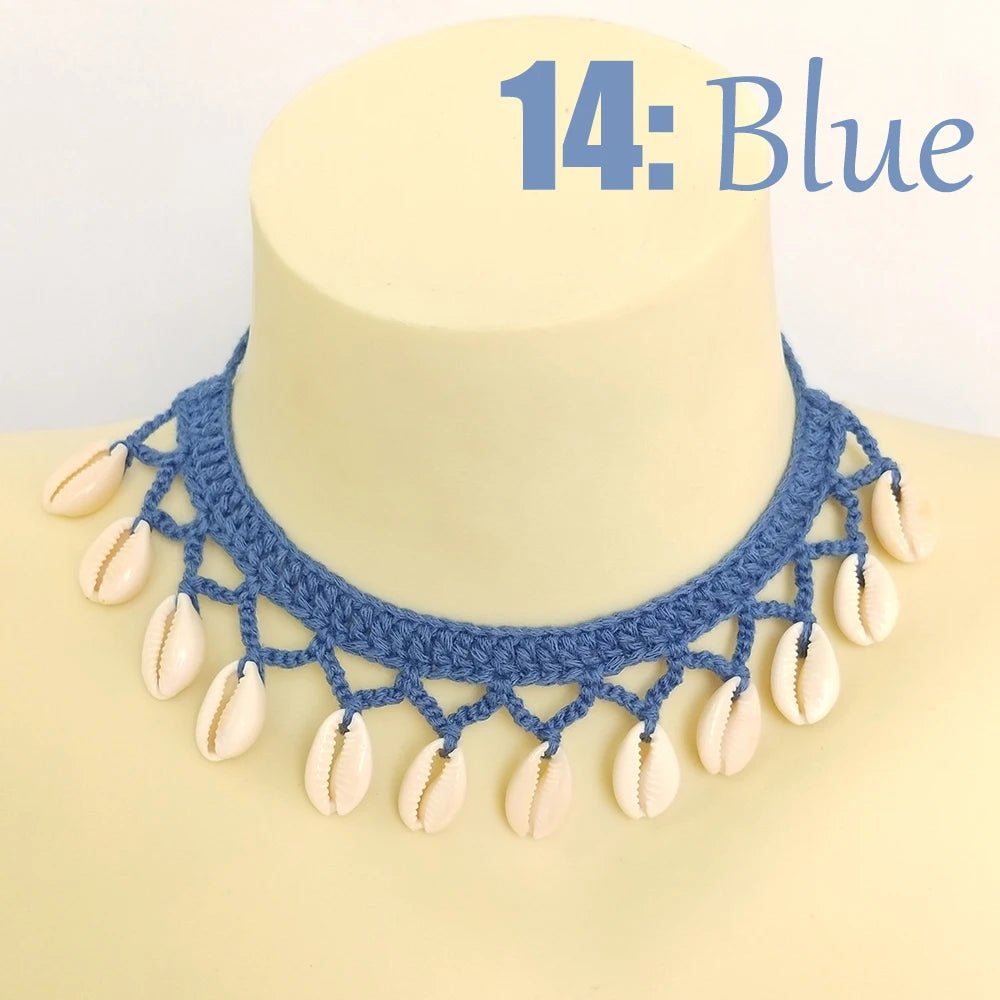 Summer Women Simple Seashell Anklet Chain Crochet Bohemian Foot Jewelry Beach Anklets On Foot Bracelets - memorylane shop
