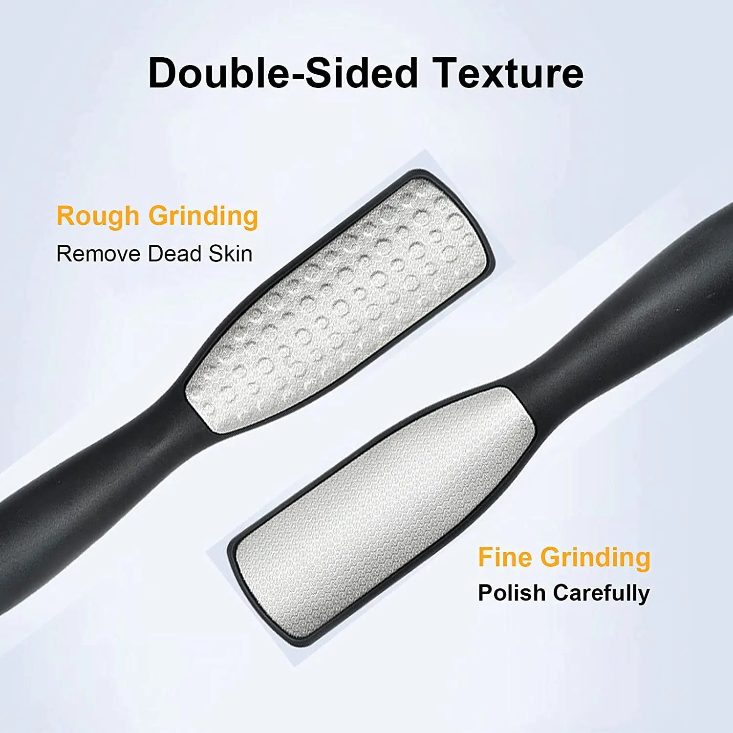 Pedicure Tools Heel Scratcher Files Artifact Exfoliating Calluses Brush Stainless Steel Foot Sharpening Double - sided Pedicura - memorylane shop