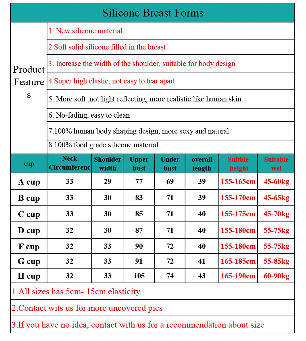 Eyung Realistic Silicone Fake Breast Forms Boobs for Crossdresser Shemale Transgenders Transvestite Mamario De Silicona Breasts