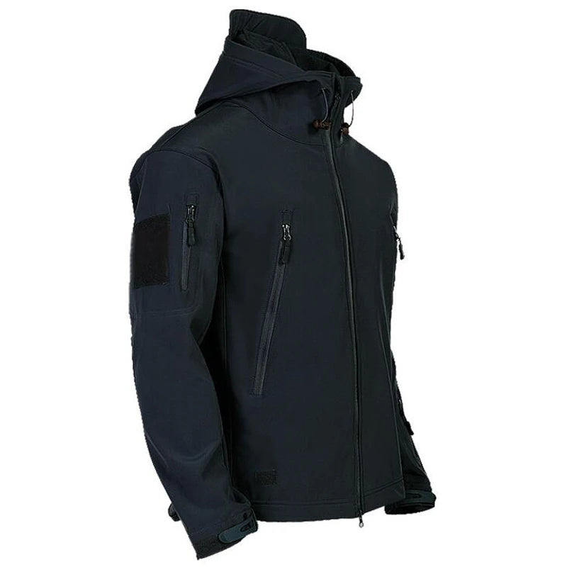 Outdoor Hiking Jacket Shark Skin Soft Shell Outwear Windproof Waterproof Windbreaker Training Tactical Jackets Hunting Clothes