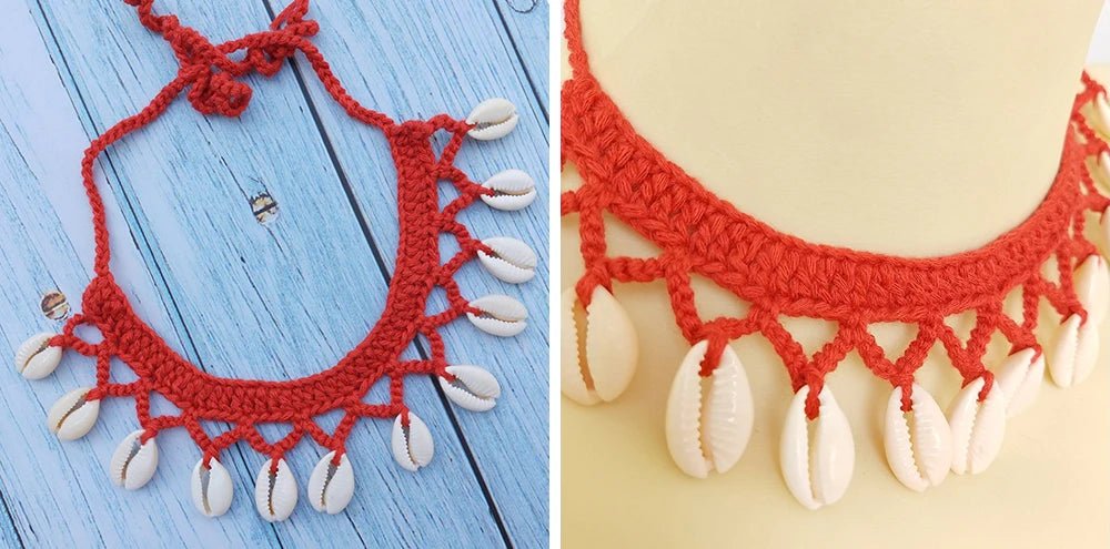Summer Women Simple Seashell Anklet Chain Crochet Bohemian Foot Jewelry Beach Anklets On Foot Bracelets - memorylane shop