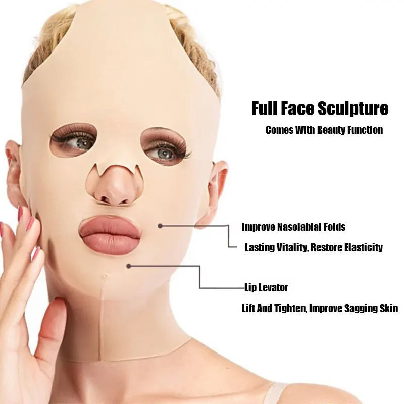 New Face Lift V Shaper Mask Facial Slimming Bandage Chin Cheek Belt Anti Wrinkle Strap Beauty Neck Thin Care Tools For Women