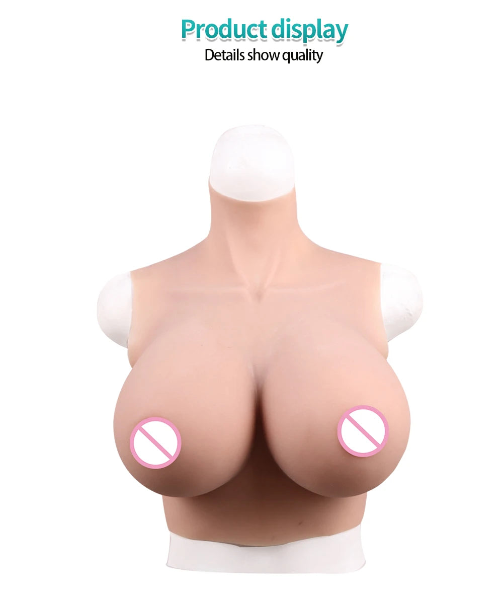 Eyung Realistic Silicone Fake Breast Forms Boobs for Crossdresser Shemale Transgenders Transvestite Mamario De Silicona Breasts