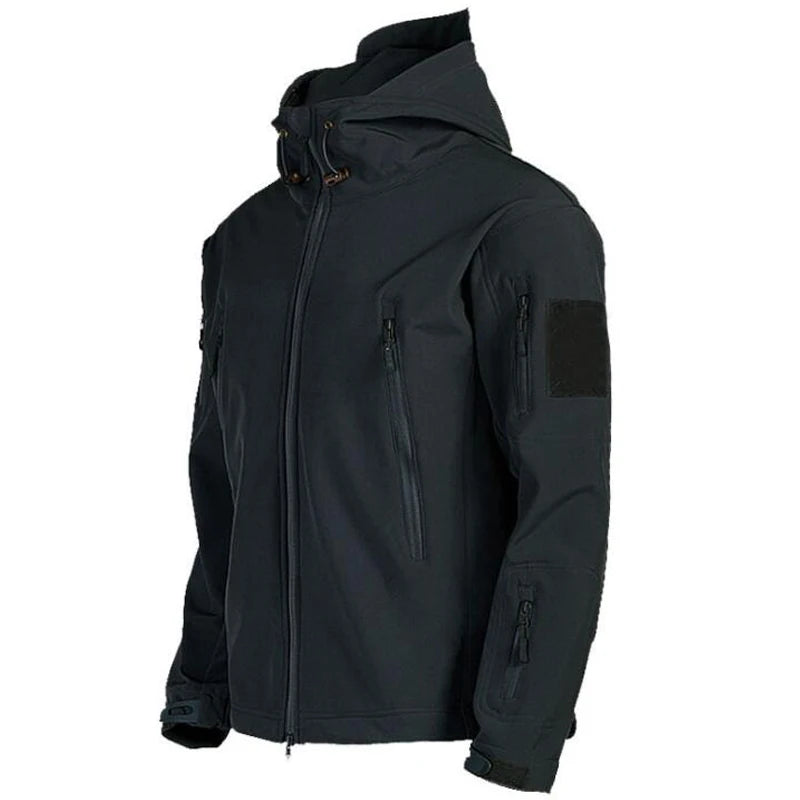 Outdoor Hiking Jacket Shark Skin Soft Shell Outwear Windproof Waterproof Windbreaker Training Tactical Jackets Hunting Clothes