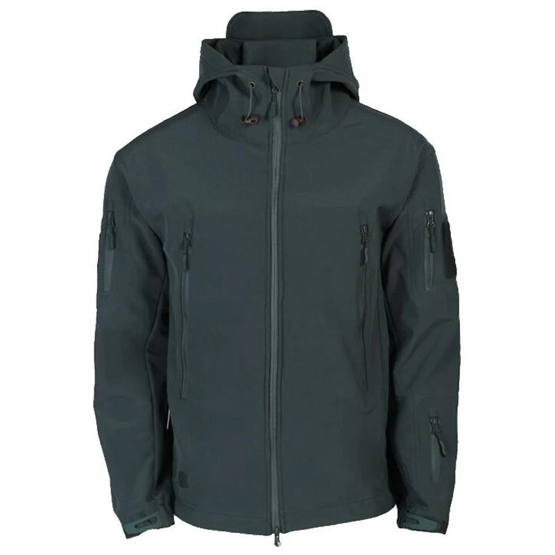 Outdoor Hiking Jacket Shark Skin Soft Shell Outwear Windproof Waterproof Windbreaker Training Tactical Jackets Hunting Clothes