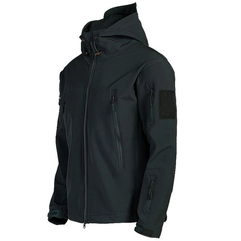 Outdoor Hiking Jacket Shark Skin Soft Shell Outwear Windproof Waterproof Windbreaker Training Tactical Jackets Hunting Clothes
