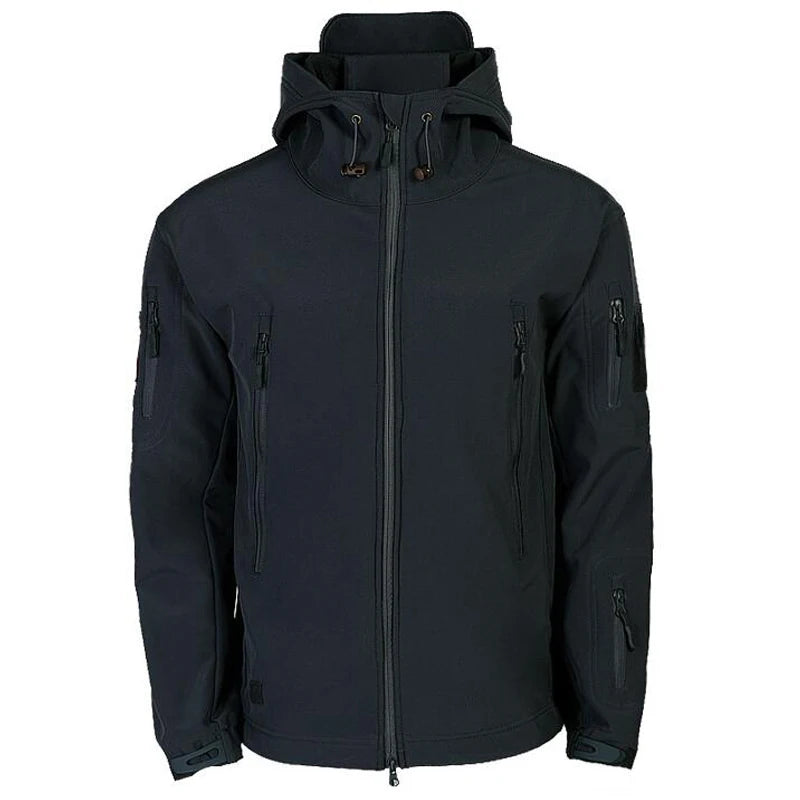 Outdoor Hiking Jacket Shark Skin Soft Shell Outwear Windproof Waterproof Windbreaker Training Tactical Jackets Hunting Clothes