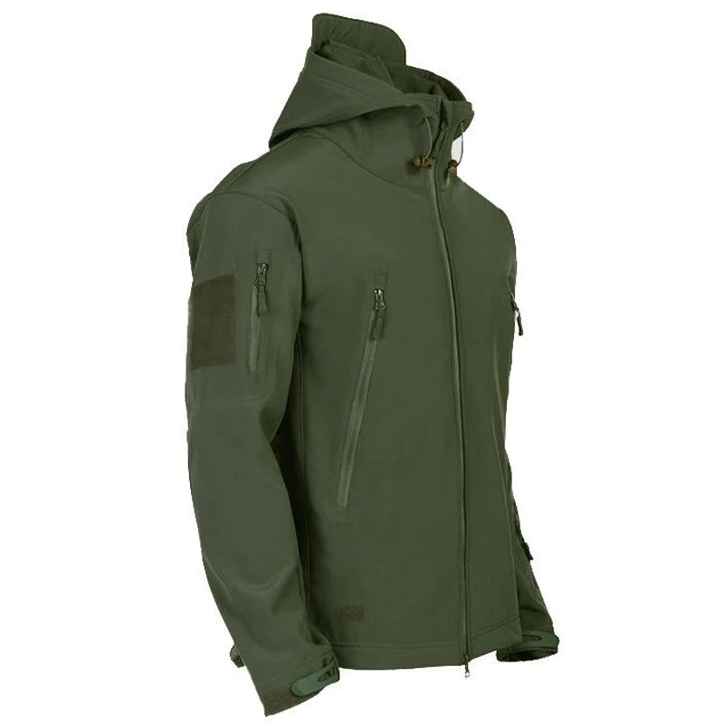 Outdoor Hiking Jacket Shark Skin Soft Shell Outwear Windproof Waterproof Windbreaker Training Tactical Jackets Hunting Clothes