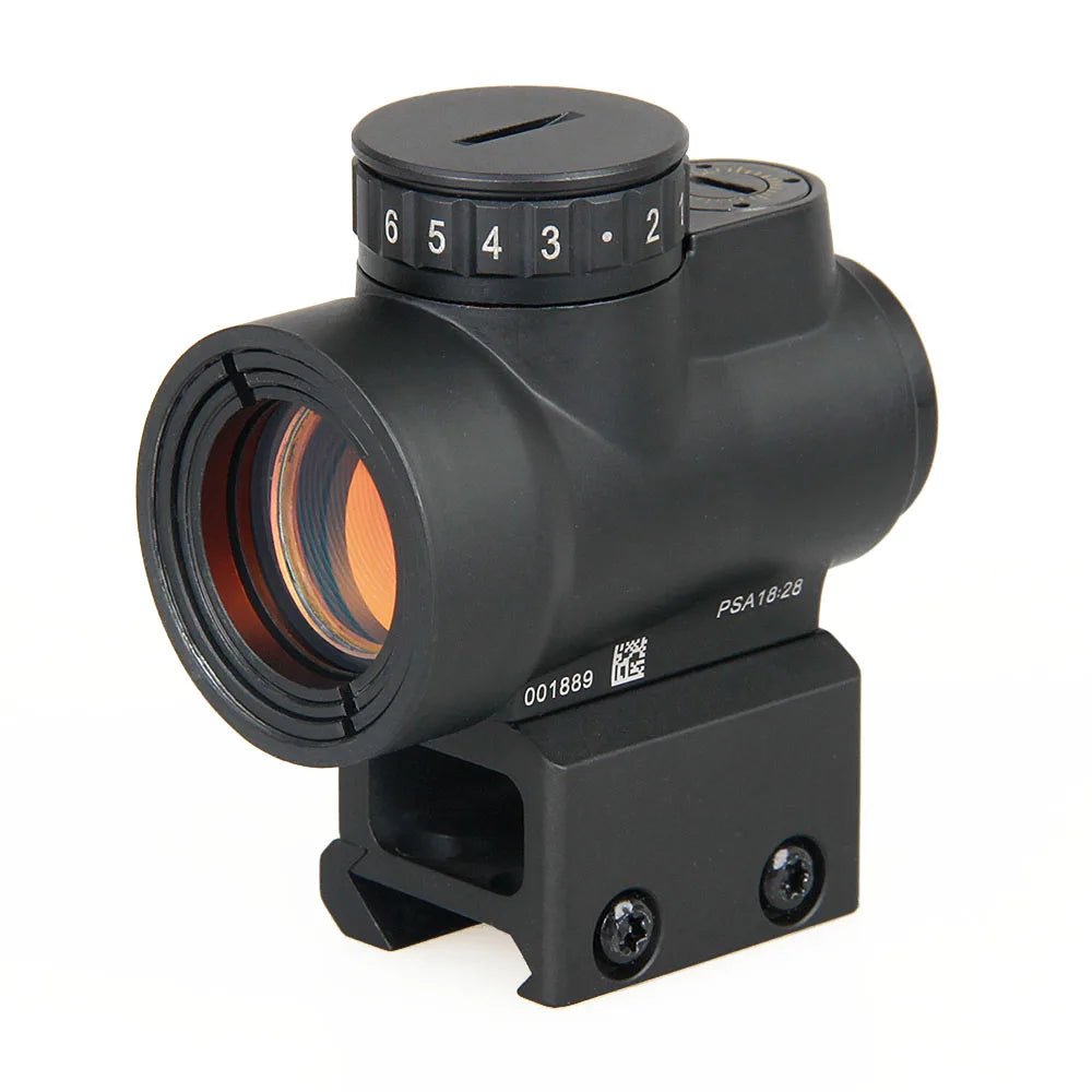 Tactical 1x Mini style red dot sight scope with high and Low picatinny rail mount base hunting shooting HK2 - 0105 - memorylane shop