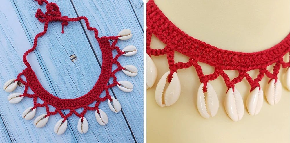 Summer Women Simple Seashell Anklet Chain Crochet Bohemian Foot Jewelry Beach Anklets On Foot Bracelets - memorylane shop