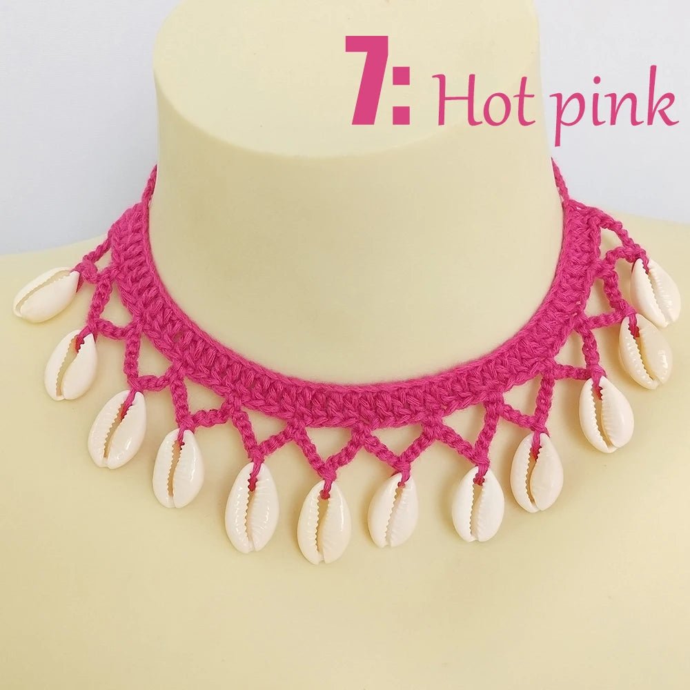 Summer Women Simple Seashell Anklet Chain Crochet Bohemian Foot Jewelry Beach Anklets On Foot Bracelets - memorylane shop