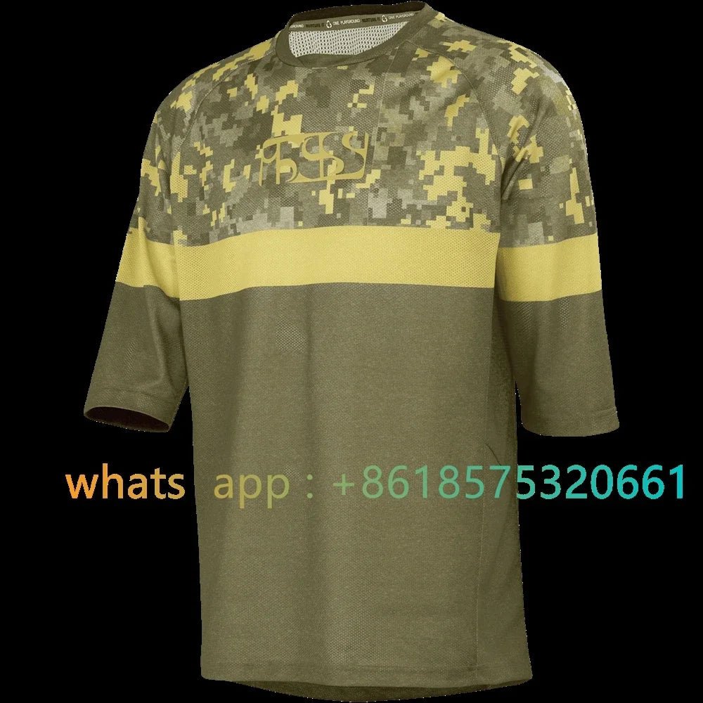 Cycling Jersey Custom Pro Team Motorcycle Mtb Jersey Atv Bmx Dirt Wear Enduro Bike Motocross Jersey Breathable Downhill Shirt - memorylane shop