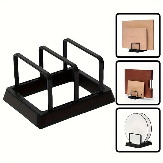  Pot & Pan Rack Organizer — Dish Plate Holder, Kitchen Storage Stand (1PC / 2PCS) Kitchen Organizer memorylane shop