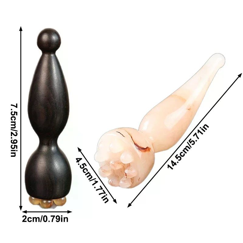 Smooth Face Massage Tools Resin Gua Sha Face Skin Care Massage Sticks Lotus Seedpod Shape Massager Facial Physiotherapy Tool - memorylane shop