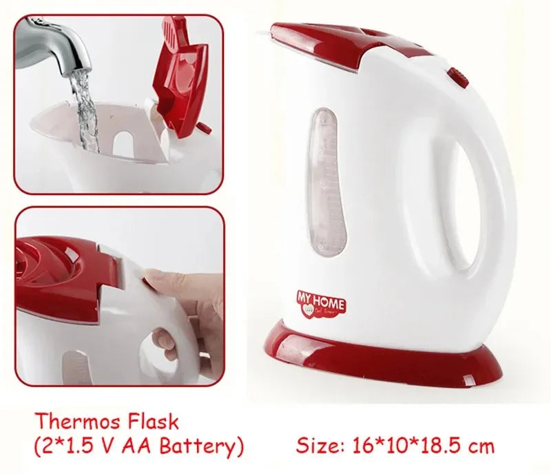 Kids Toy Kitchen Appliances Set – Play Kitchen Accessories for Children