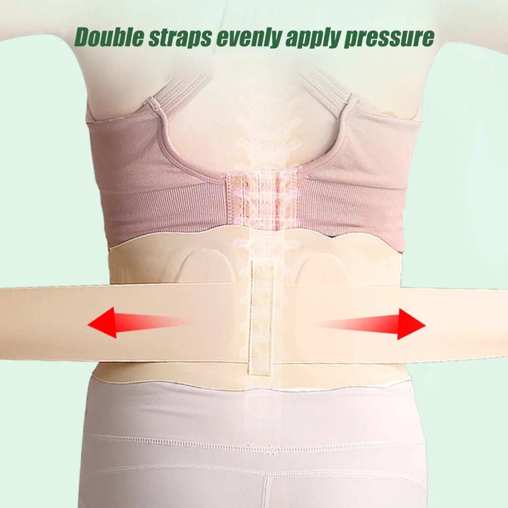 Thin Waist Support Belt for Lower Back Pain Relief, Breathable Lumbar Support Belt for Sciatica,Scoliosis, Herniated Disc,Unisex - memorylane shop
