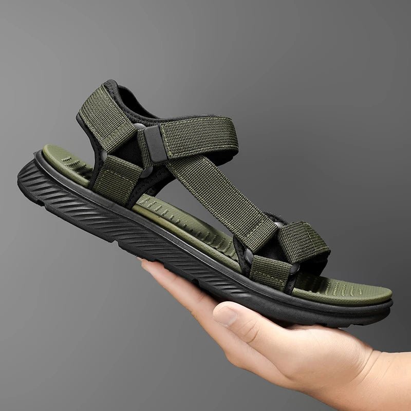 Summer Men Sandals Fashion Leisure Beach Holiday Sandals for Mens Lightweight Shoes New Outdoor Comfortable Casual Sandalie - memorylane shop