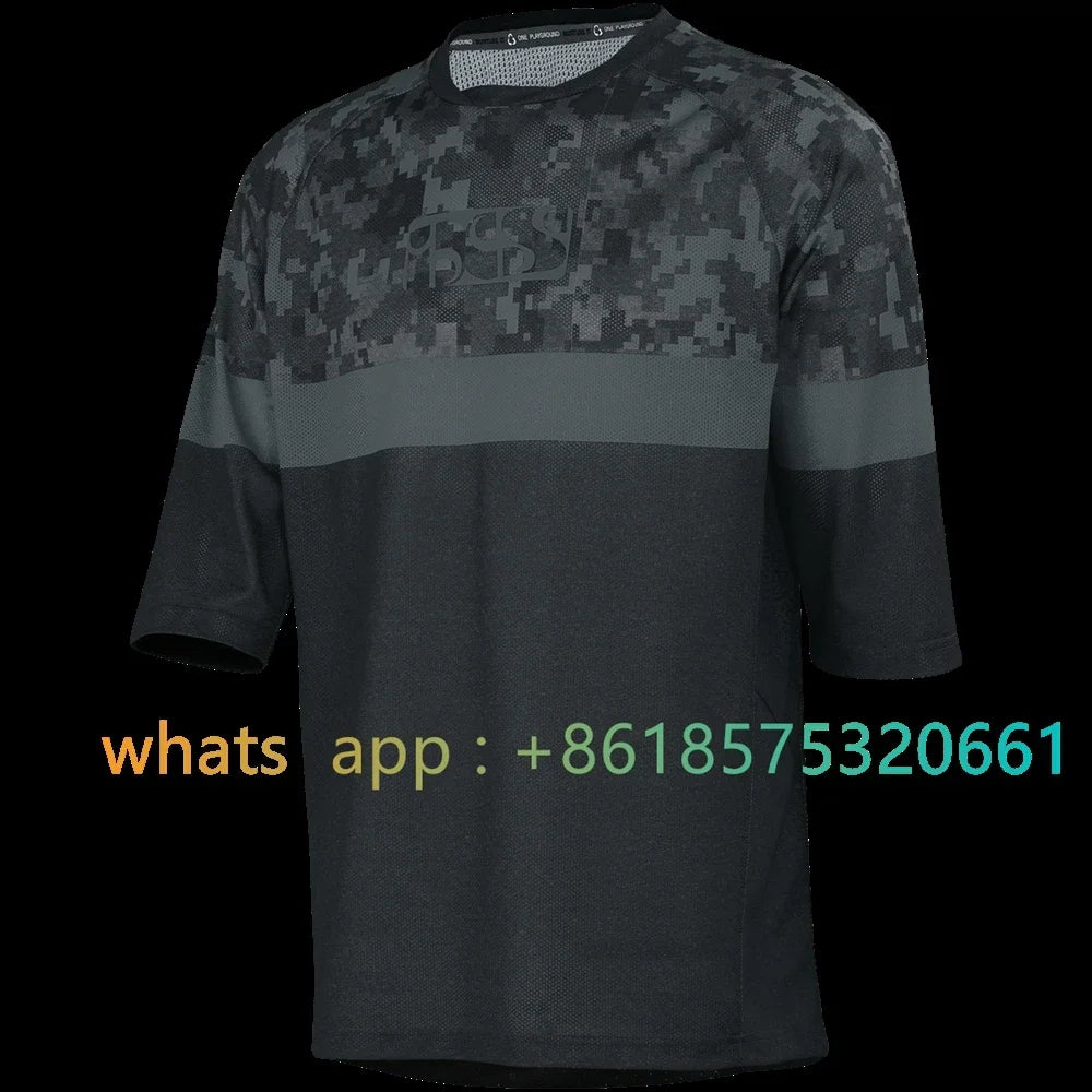 Cycling Jersey Custom Pro Team Motorcycle Mtb Jersey Atv Bmx Dirt Wear Enduro Bike Motocross Jersey Breathable Downhill Shirt