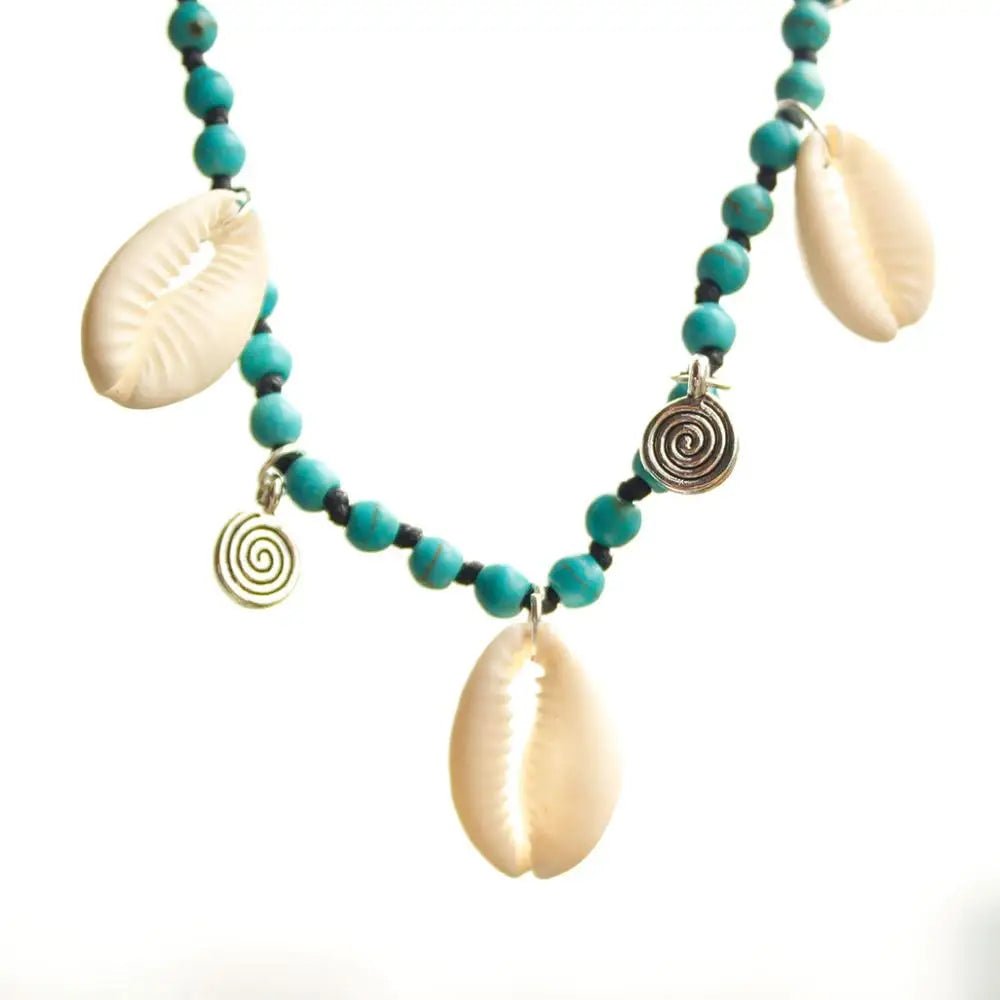 Shell Anklets For Women Beads Shell Foot Jewelry Summer Beach Barefoot Bracelet Ankle On Leg Ankle Strap Bohemian Accessories - memorylane shop