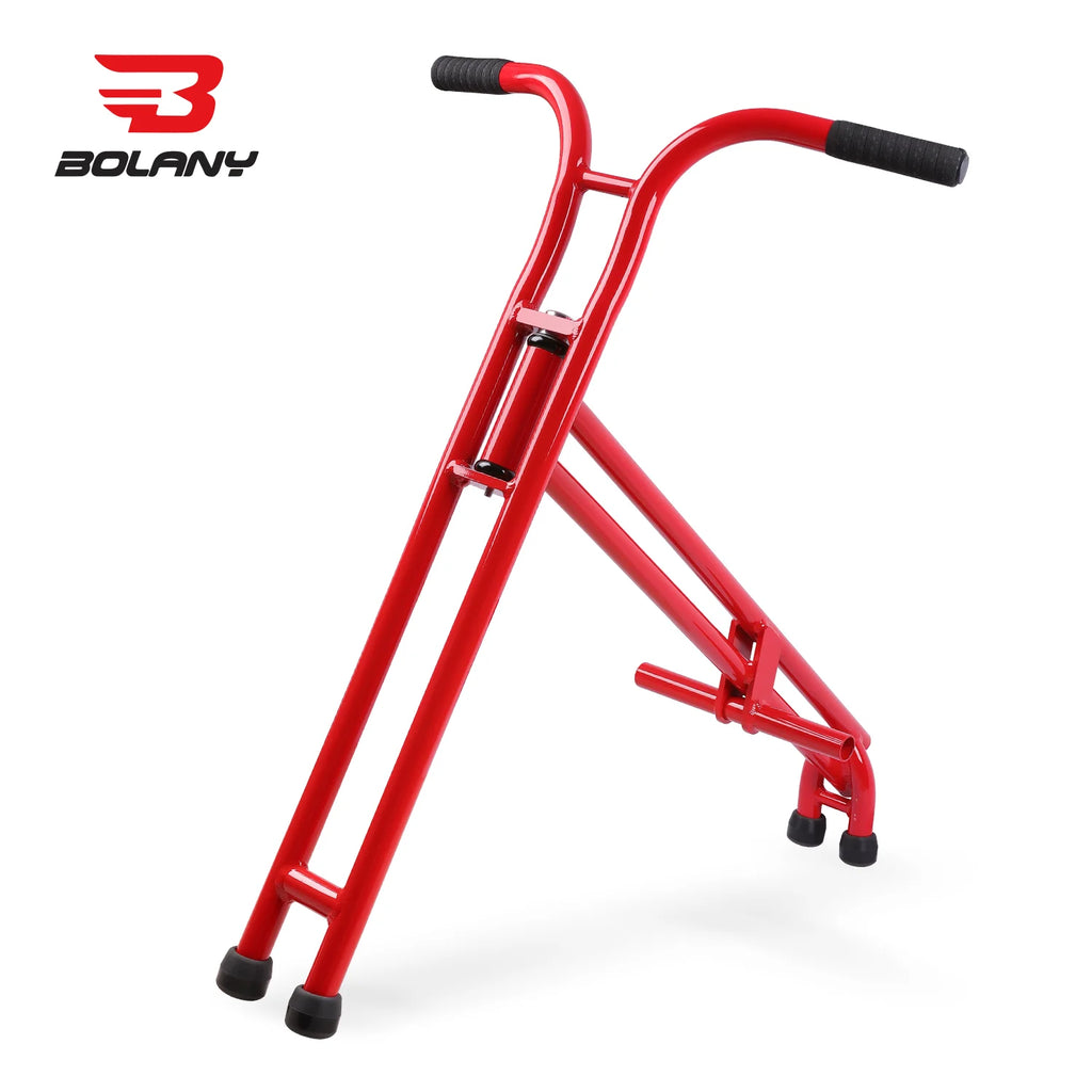 BOLANY Trial Bike Training Stand Frame Aluminum Alloy Bicycle Frame for Body Positioning Bike Trials Trial Riding Training Tools