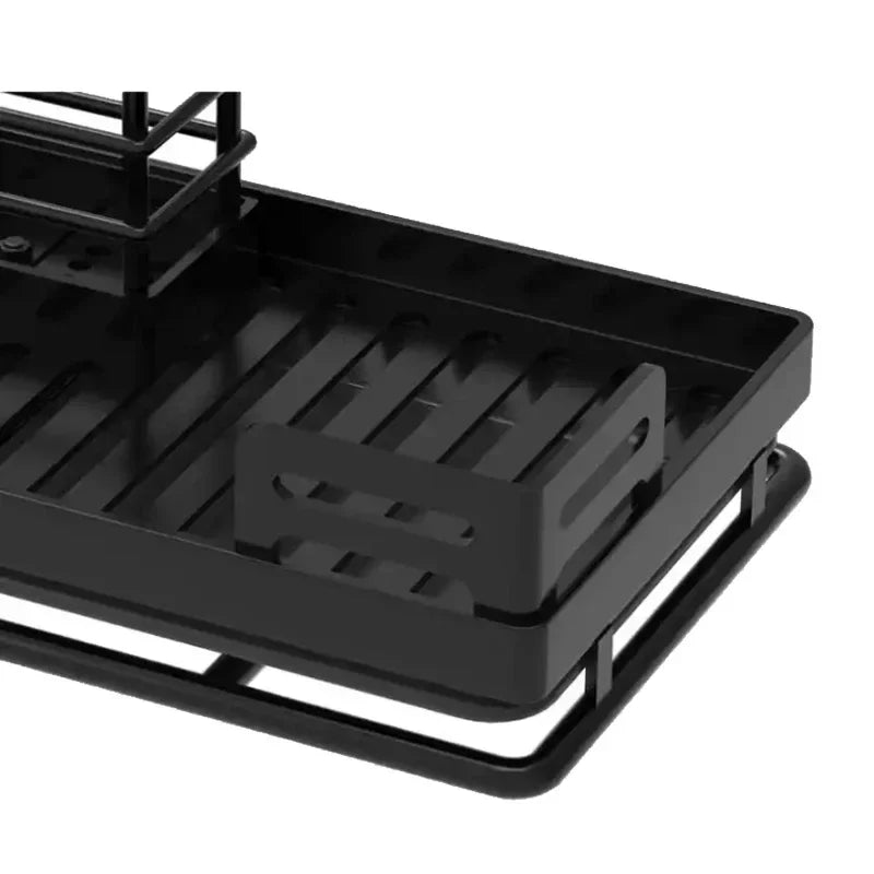 Stainless Steel Kitchen Sink Organizer – Sponge Holder & Dish Drying Rack