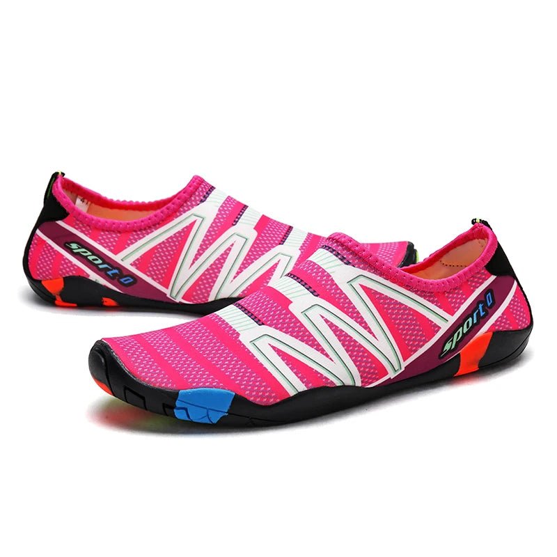 New Unisex Lager Size Unisex Outdoor Aqua Shoes Couples Vacation Beach Barefoot Swimming Shoes Indoor Fitness Gym Shoes35 - 46 - memorylane shop