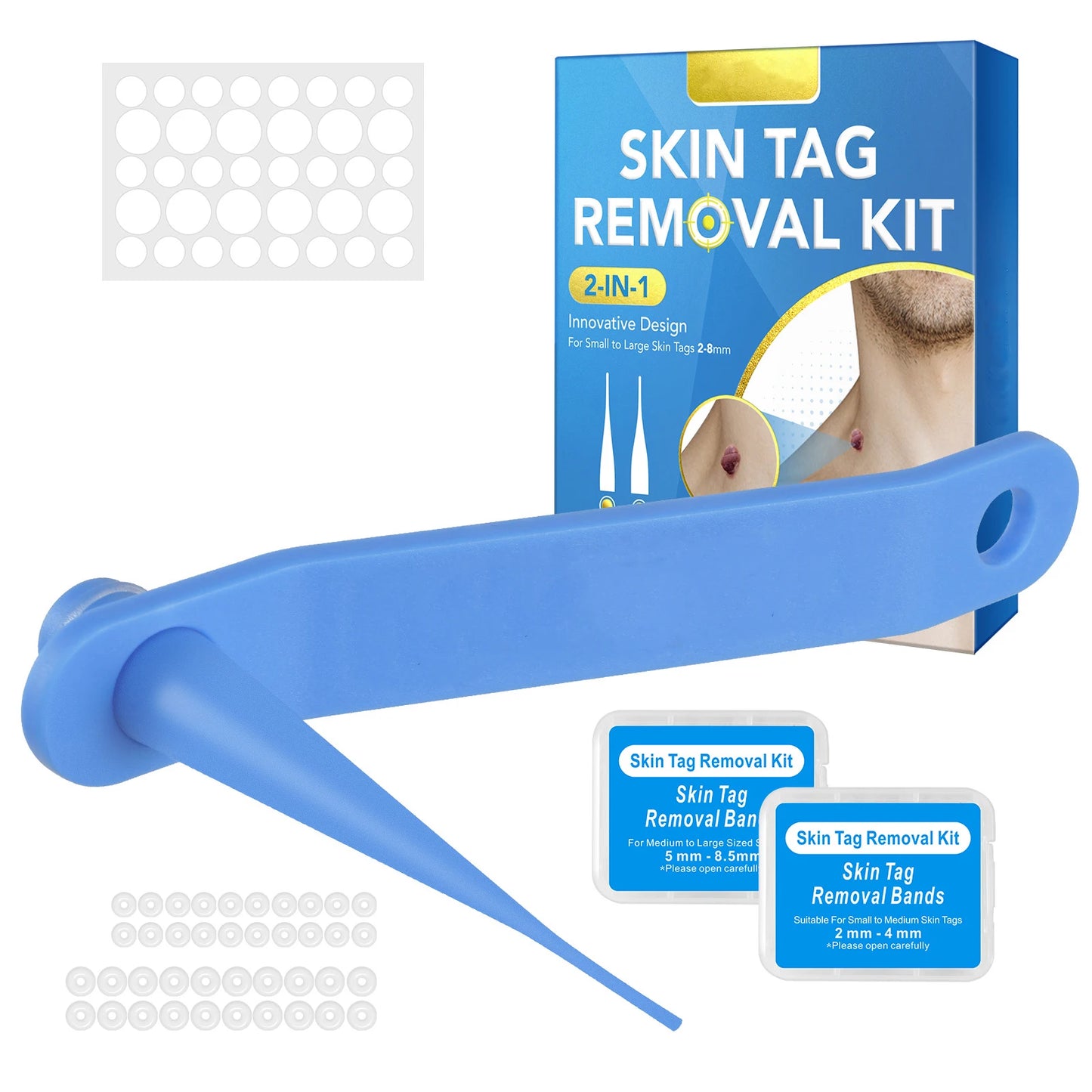 Simple Wart Removal Tool Set Skin Tag Removeal Tool Easy To Clean Skin Care Tool Skin Tag Removal Care Products - memorylane shop