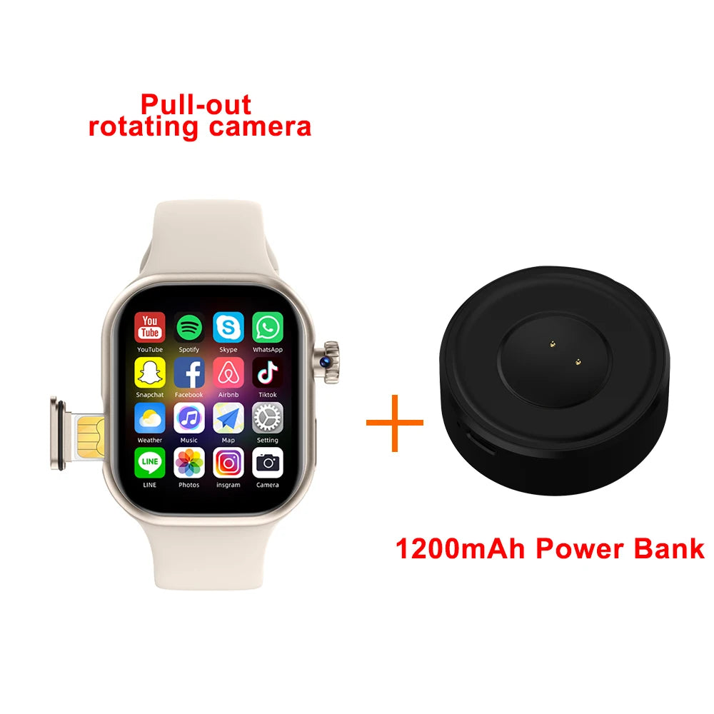 S10 Smart Watch – Android 4G LTE, AMOLED, GPS, Video Call & SIM Card