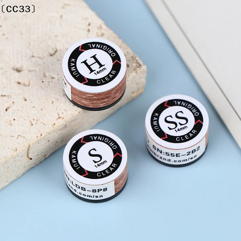 Billiard Pool Cue Tip 14mm SS/S/M/H Snooker Tip Billiard Pool Cue Tips Billiard Cue Stick Tips Snooker Billiard Access〔CC33〕 - memorylane shop
