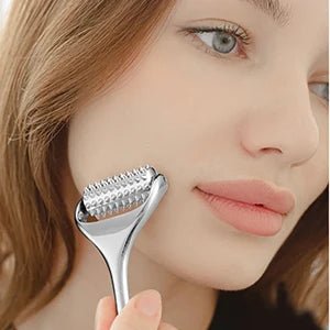 Acupressure Roller Deep Tissue Massage Tool for Face Acupuncture Roller SkinCare Face Massager Gua Sha Facial Tools Massage Tool - memorylane shop