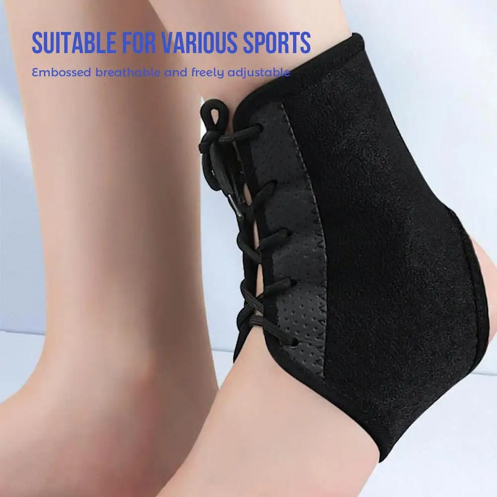 1 PC Sport Ankle Stabilizer Brace Compression Ankle Support Tendon Pain Relief Strap Foot Sprain Injury Wraps Running Basketball