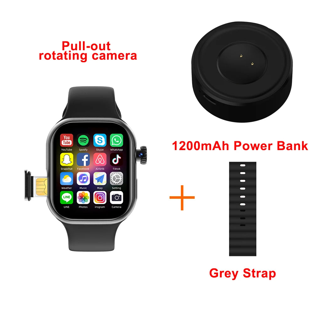 S10 Smart Watch – Android 4G LTE, AMOLED, GPS, Video Call & SIM Card