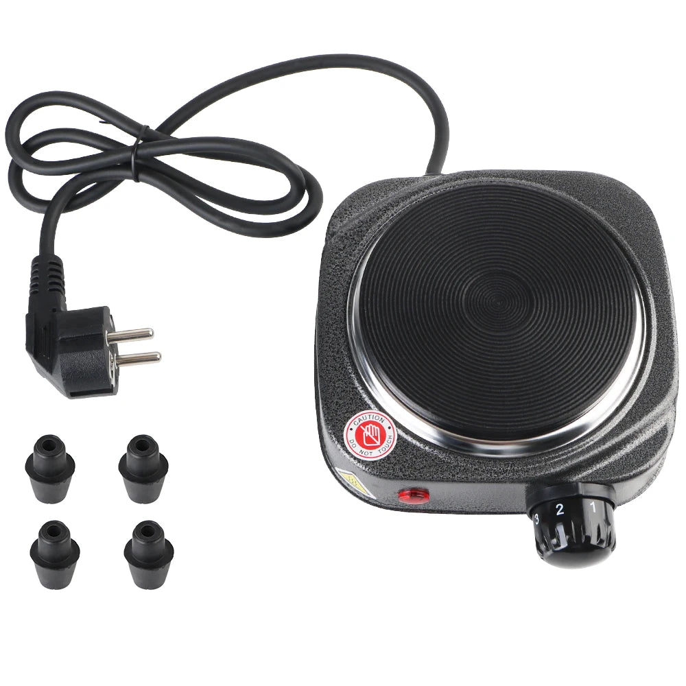 Mini Electric Cooker Plate 500W – Portable Heating Stove for Milk, Coffee & More