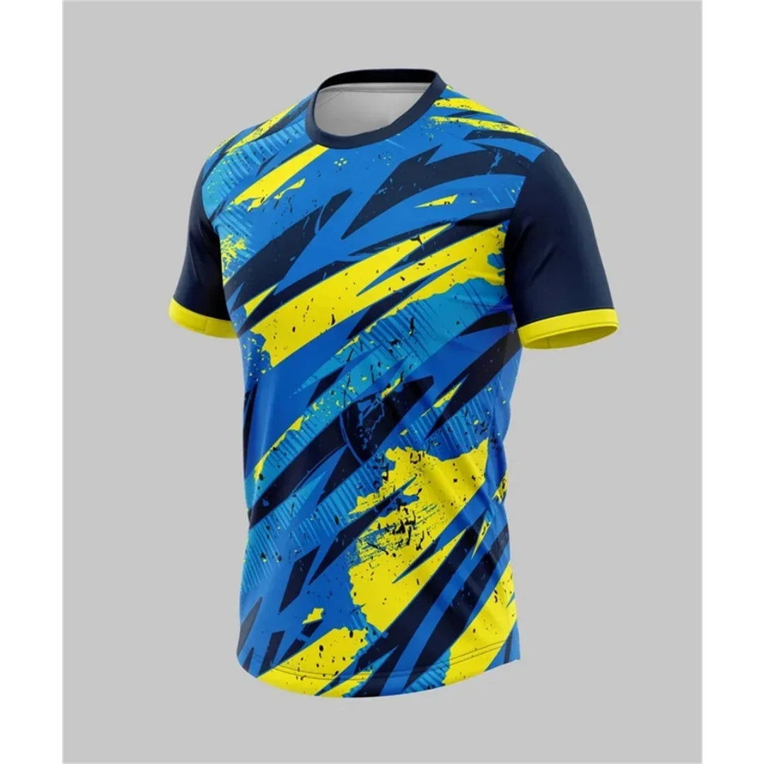 Football Badminton Tennis Jerseys Outdoor Sports T-shirts 3d Printing Summer Dry Quickly Men's T-Shirt Kid's Clothing Tee