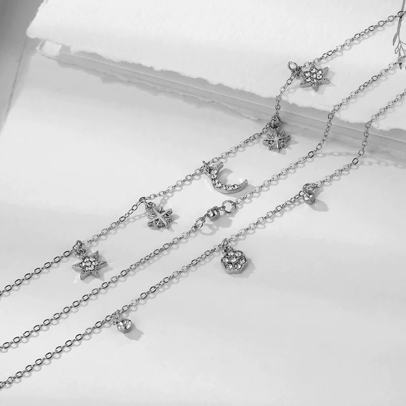 Hot selling minimalist ankle chain Bohemian style women's chain foot summer beach barefoot sandals ankle fashion jewelry