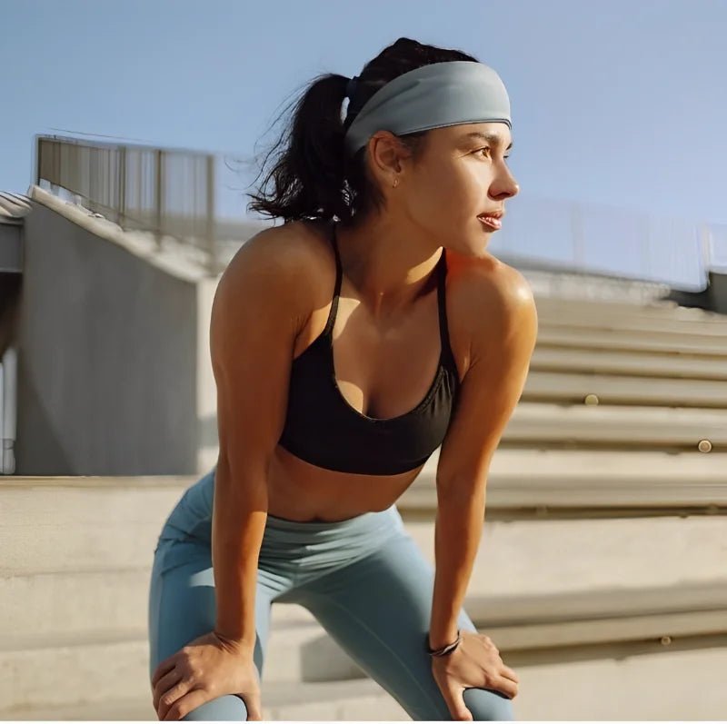 Yoga Sports Sweat - Absorbent Headband Running Fitness Forehead Protector Basketball Cycling Football Men Women Headbands Non - Slip - memorylane shop