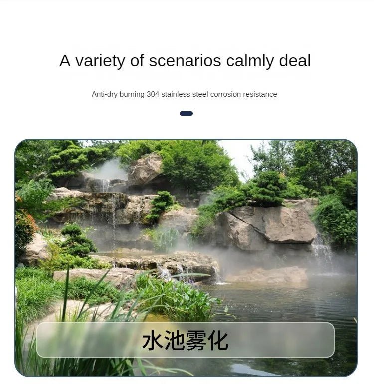 DC48V 4/6/8/10 Head Humidifier Ultrasonic Mist Maker Fogger For Mushroom Plants Without Power Supply - memorylane shop